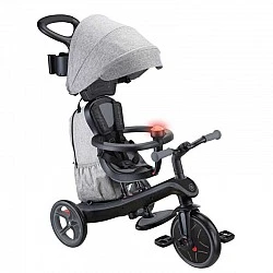 Τρίκυκλο 4 σε 1 GLOBBER EXPLORER TRIKE DELUXE PLAY με τέντα σε μαύρο χρώμα