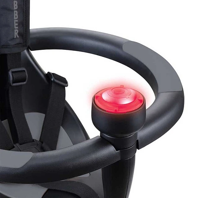 Τρίκυκλο 4 σε 1 GLOBBER EXPLORER TRIKE DELUXE PLAY με τέντα σε μαύρο χρώμα