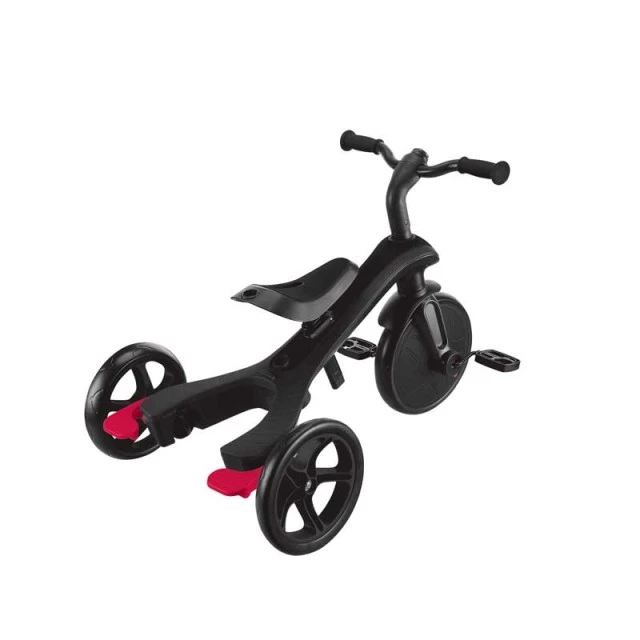 Τρίκυκλο GLOBBER EXPLORER 4 σε 1 με τέντα, μαύρο