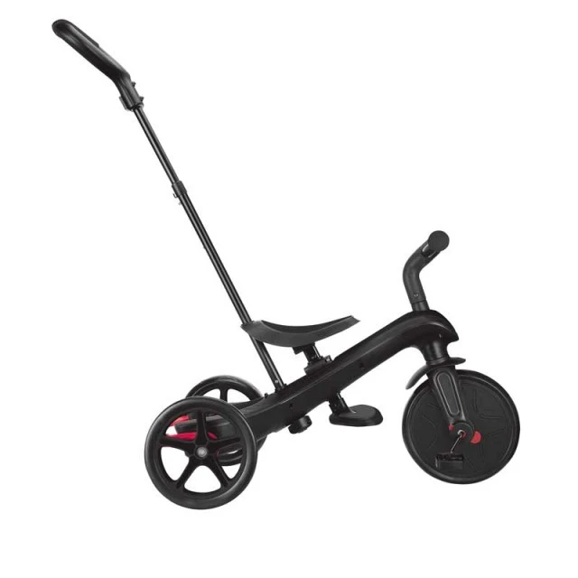Τρίκυκλο GLOBBER EXPLORER 4 σε 1 με τέντα, μαύρο