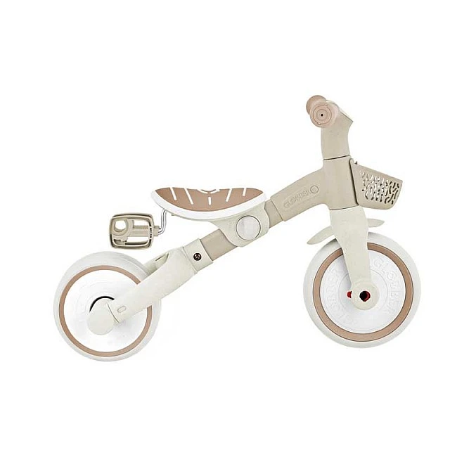 Τρίκυκλο με γονικό έλεγχο 3 σε 1 GLOBBER LEARNING TRIKE PLUS, μπεζ