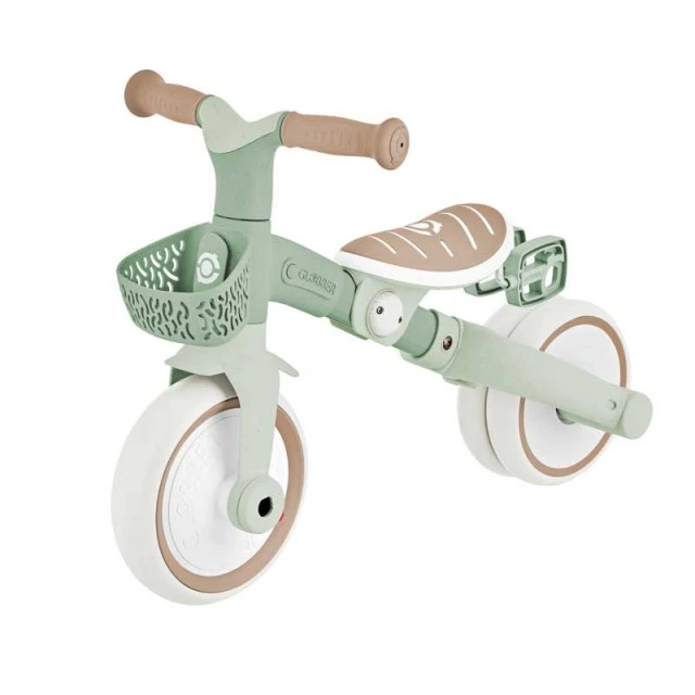 Τρίκυκλο με γονικό έλεγχο 3 σε 1 GLOBBER LEARNING TRIKE PLUS, μέντα
