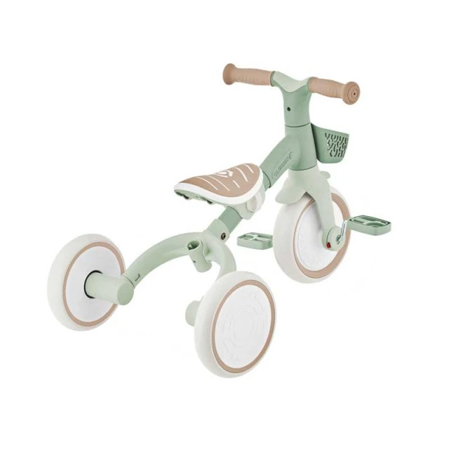 Τρίκυκλο με γονικό έλεγχο 3 σε 1 GLOBBER LEARNING TRIKE PLUS, μέντα