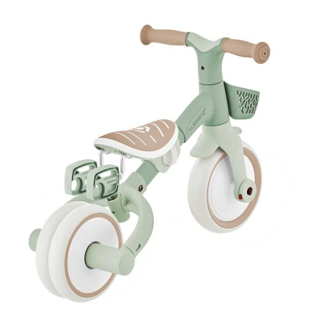 Τρίκυκλο με γονικό έλεγχο 3 σε 1 GLOBBER LEARNING TRIKE PLUS, μέντα