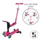 Πατίνι 4 σε 1 GLOBBER GO UP SPORTY LITS 360° - ροζ