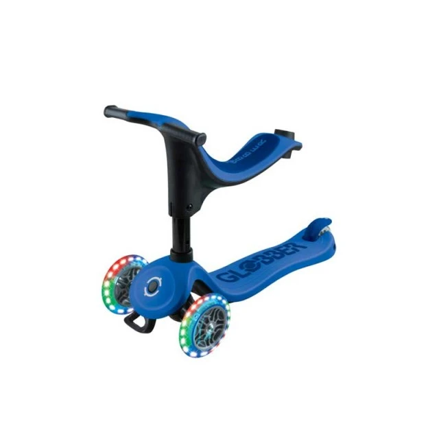 Σκούτερ 4 σε 1 GLOBBER GO UP SPORTY LITS 360° - μπλε