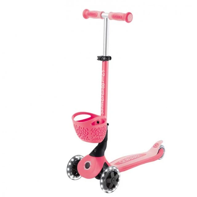 Φακός 5 σε 1 GLOBBER GO UP BABY LEARN 360°, ροζ