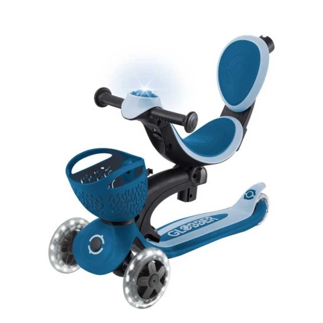 Φακός 5 σε 1 GLOBBER GO UP BABY LEARN 360°, σκούρο μπλε