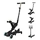 Πατίνι 5 σε 1 GLOBBER GO UP DELUXE LITS 360° - μαύρο