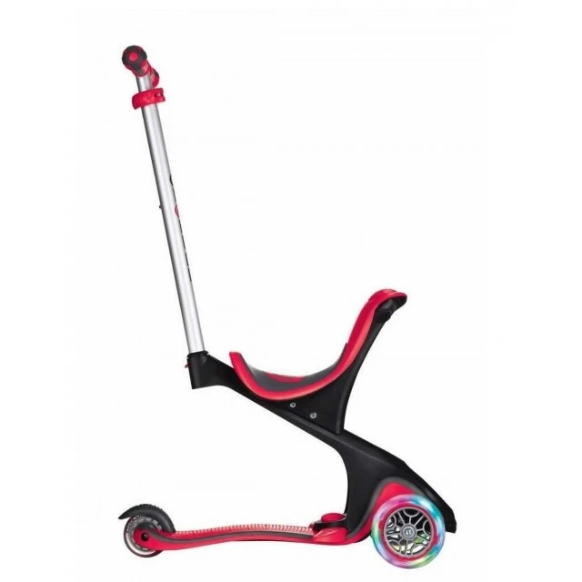 Evo Comfort Lights Scooter - Κόκκινο