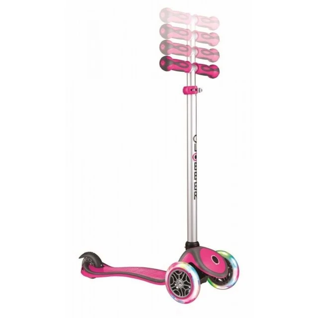 Evo Comfort Lights Scooter - Ροζ