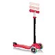 Globber 4 σε 1 σκούτερ με σταθεροποιητή, GO UP Sporty Lights - Red