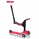 Globber 4 σε 1 σκούτερ με σταθεροποιητή, GO UP Sporty Lights - Red