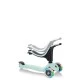 Globber 4 σε 1 σκούτερ με σταθεροποιητή, GO UP Sporty Lights - Mint green