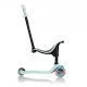 Globber 4 σε 1 σκούτερ με σταθεροποιητή, GO UP Sporty Lights - Mint green
