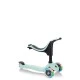 Globber 4 σε 1 σκούτερ με σταθεροποιητή, GO UP Sporty Lights - Mint green