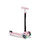 Globber 4 in 1 Scooter with Stabilizer, GO UP Sporty Lights - Rose Ash
