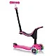 Globber 4 σε 1 scooter με σταθεροποιητή, GO UP Sporty Lights - Pink