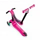 Globber 4 σε 1 scooter με σταθεροποιητή, GO UP Sporty Lights - Pink