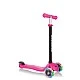Globber 4 σε 1 scooter με σταθεροποιητή, GO UP Sporty Lights - Pink