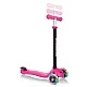 Globber 4 σε 1 scooter με σταθεροποιητή, GO UP Sporty Lights - Pink