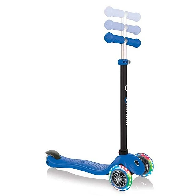 Globber 4 σε 1 σκούτερ με σταθεροποιητή, GO UP Sporty Lights - Blue