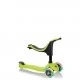 Globber 4 σε 1 σκούτερ με σταθεροποιητή, GO UP Sporty Lights - Green