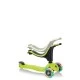 Globber 4 σε 1 σκούτερ με σταθεροποιητή, GO UP Sporty Lights - Green
