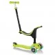 Globber 4 σε 1 σκούτερ με σταθεροποιητή, GO UP Sporty Lights - Green