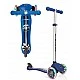 Primo Fantasy Light Scooter με λαμπερά ελαστικά - Blue Racing Print