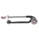 Scooter Globber Master Lights 3 τροχών, μαύρο και κόκκινο