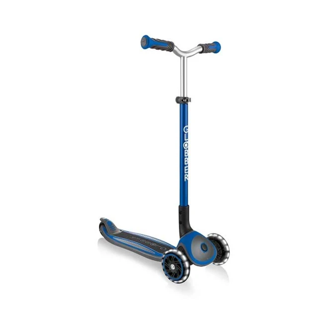 Scooter Globber Master Lights 3 τροχών, μπλε
