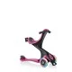 Globber Go Up Comfort Lights 5 σε 1 Scooter Parental Control - Ροζ