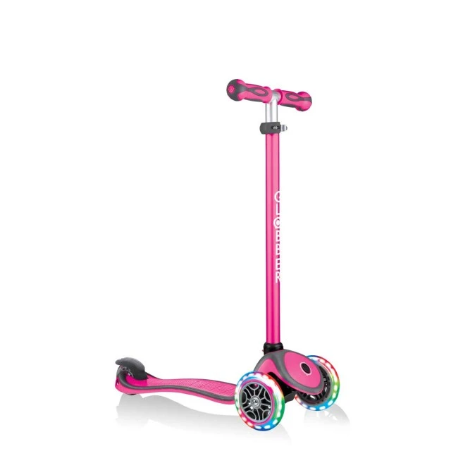 Globber Go Up Comfort Lights 5 σε 1 Scooter Parental Control - Ροζ