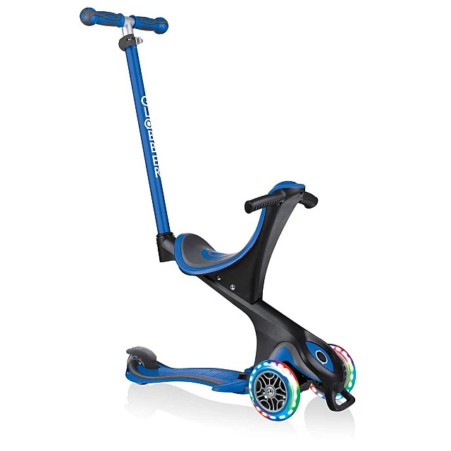 Globber Go Up Comfort Lights 5 σε 1 Scooter Parental Control - Μπλε