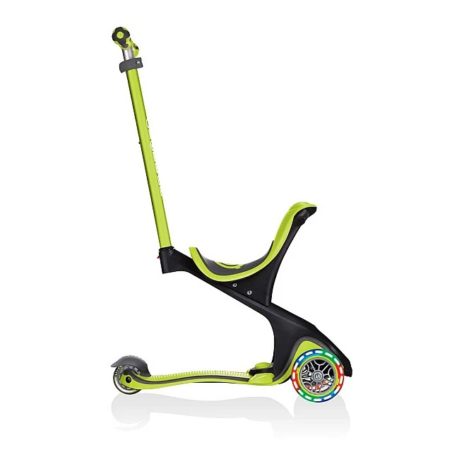 Globber Go Up Comfort Lights 5 σε 1 Scooter Parental Control - Πράσινο