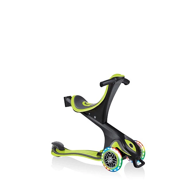 Globber Go Up Comfort Lights 5 σε 1 Scooter Parental Control - Πράσινο