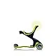Scooter με γονικό έλεγχο 5 σε 1 Globber Go Up Comfort Play - πράσινο