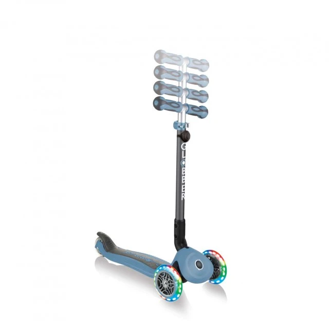 GO UP Deluxe Lights 5 σε 1 Scooter Parental Control - Παστέλ Μπλε