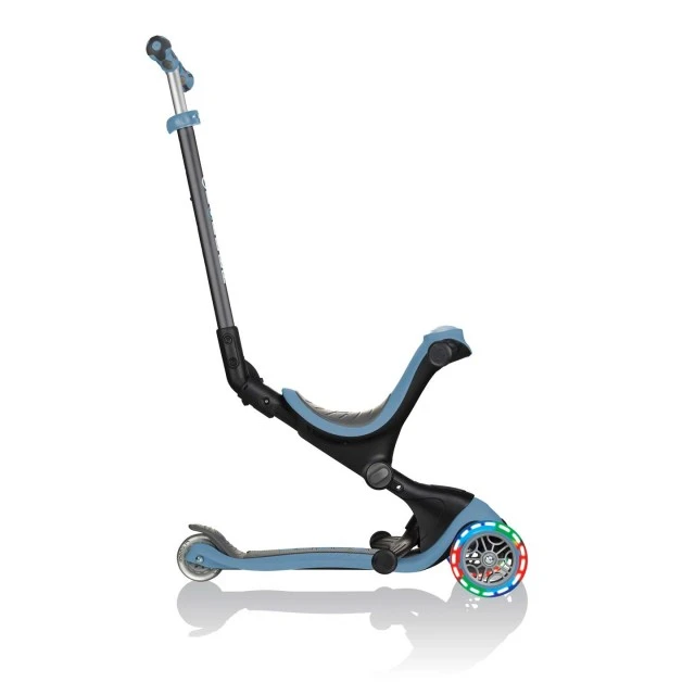 GO UP Deluxe Lights 5 σε 1 Scooter Parental Control - Παστέλ Μπλε