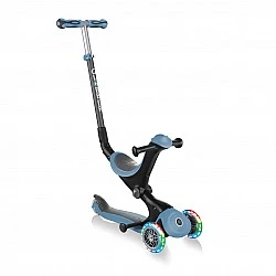 GO UP Deluxe Lights 5 σε 1 Scooter Parental Control - Παστέλ Μπλε