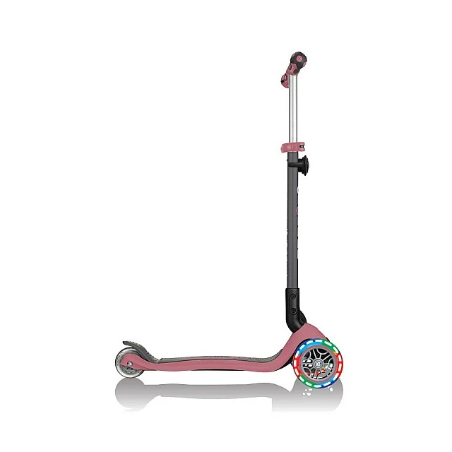 GO UP Deluxe Lights 5 in 1 Parental Control Scooter - Rose Ash