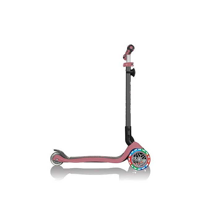 GO UP Deluxe Lights 5 in 1 Parental Control Scooter - Rose Ash