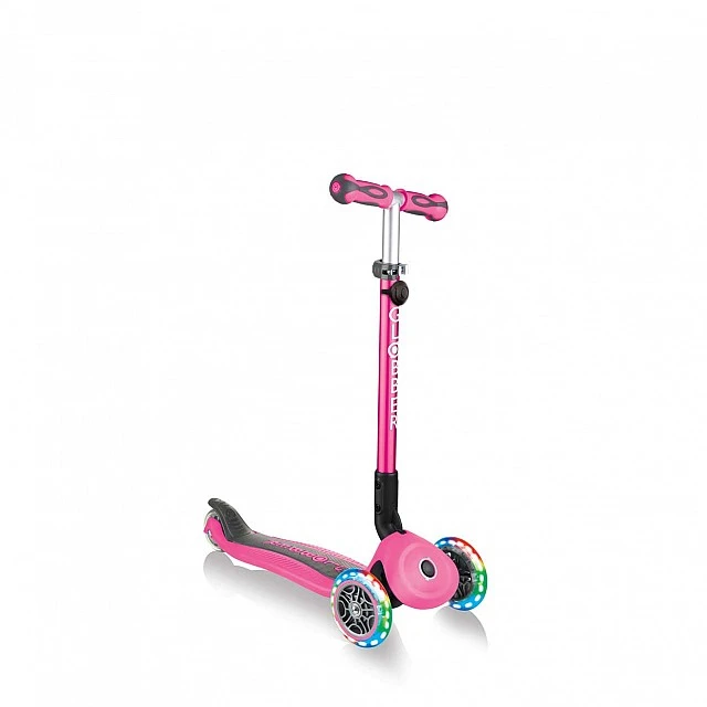 GO UP Deluxe Lights 5 σε 1 Scooter Parental Control - Ροζ