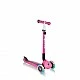GO UP Deluxe Lights 5 σε 1 Scooter Parental Control - Ροζ