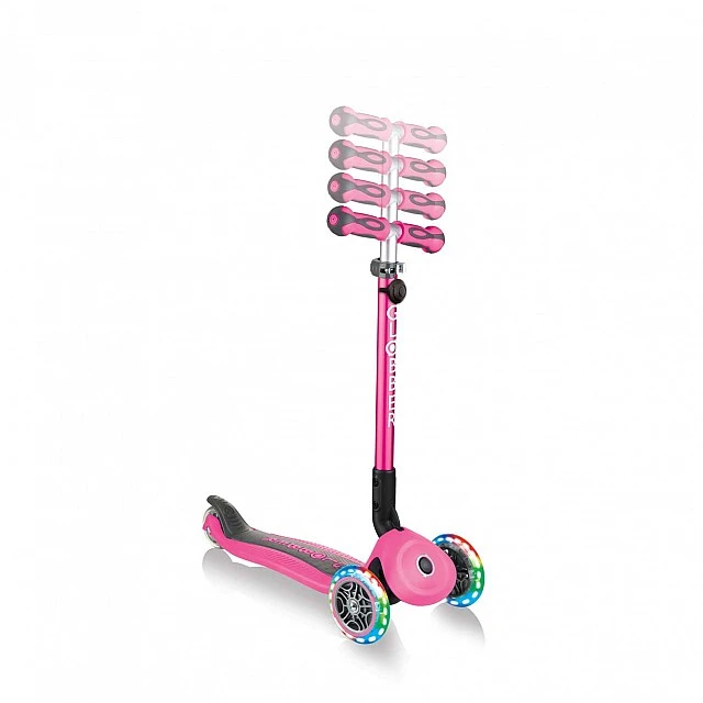 GO UP Deluxe Lights 5 σε 1 Scooter Parental Control - Ροζ