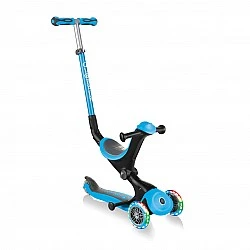 Scooter 5 σε 1 Parental Control, GO UP Deluxe Lights - Μπλε