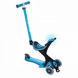 Globber Go Up Comfort Play 5 σε 1 σκούτερ γονικού ελέγχου - μπλε του ουρανού