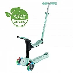 Σκούτερ με κάθισμα 4 σε 1 GLOBBER GO UP SPORTY LIGHT - πράσινο της μέντας