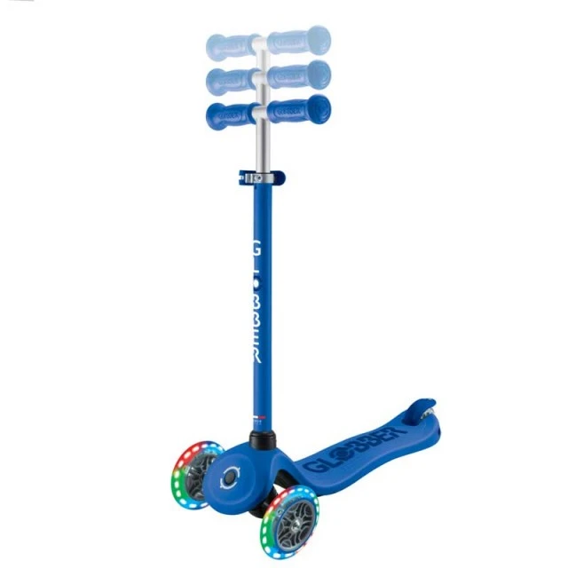Σκούτερ με κάθισμα 4 σε 1 GLOBBER GO UP SPORTY LIGHT - σκούρο μπλε